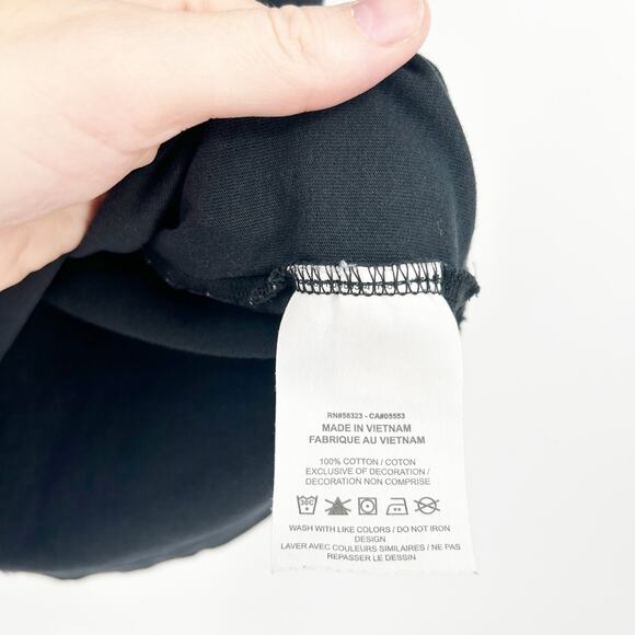 Nike Mens Streetwear The Future Is Air Swoosh Logo Graphic T-Shirt Size S Black - Picture 5 of 7